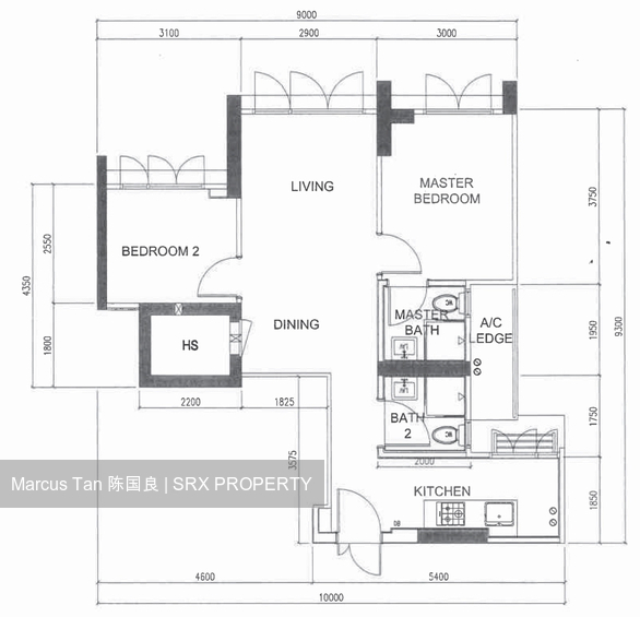 Blk 311B Trivelis (Clementi), HDB 3 Rooms #494405131